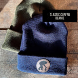 Friends Leather Patch Beanies