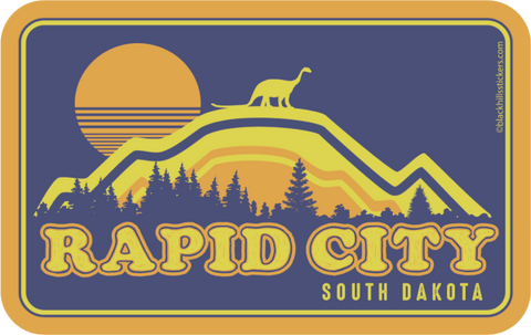 Rapid City Sticker – Black Hills Stickers & Apparel