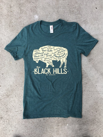 Black Hills Places T-Shirt