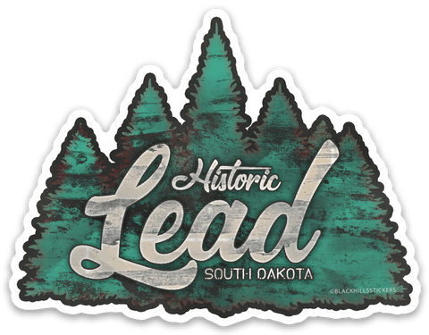 Historic Lead SD Sticker – Black Hills Stickers & Apparel