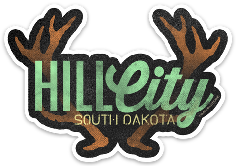 Hill City Sticker
