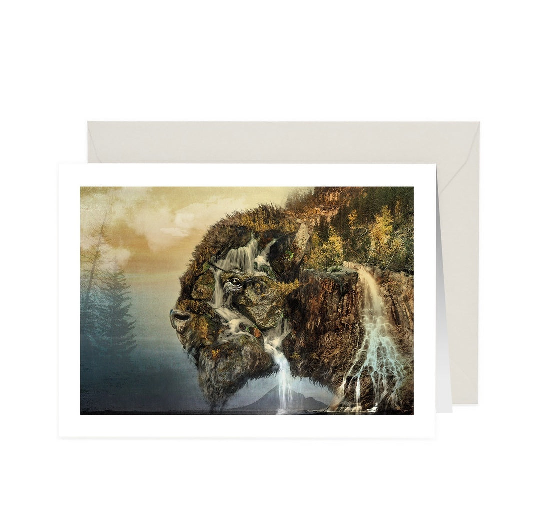 Leave Me Blue Note Card – Black Hills Stickers & Apparel