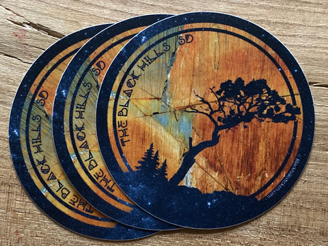 Slate Design Sticker Zen Slate Sticker – Black Hills Stickers & Apparel