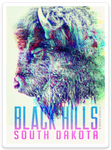 Black Hills RGB Sticker