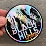Black Hills Rock Holographic Sticker